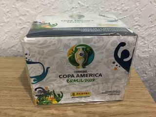 2019 Panini Copa America Brasil - Factory 50 Packs Box -