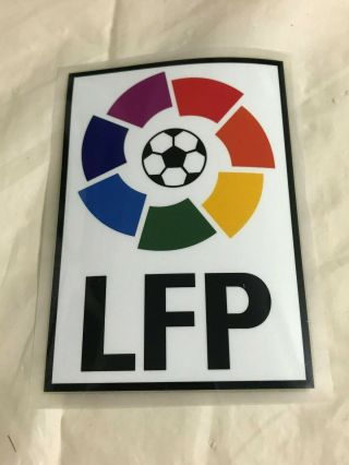 Lfp La Liga Soccer Patch Badge Fc Barcelona Real Madrid Athletico Old Version