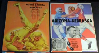 1961 Nebraska Cornhuskers Vintage Football Program EX - Complete Set of 6 2