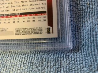2011 Topps US175 Update Mike Trout Walmart Blue Border GEM RC ROOKIE RARE 4