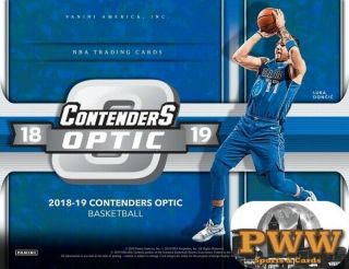 Atlanta Hawks 2018 - 19 Contenders Optic Basketball 10 Box Case Break 4