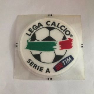 2008 - 2010 Serie A Soccer Patch Football Jersey Badge Juventus Lazio As Romamilan