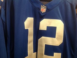 Indianapolis Colts NFL style Jersey Andrew Luck 12 4