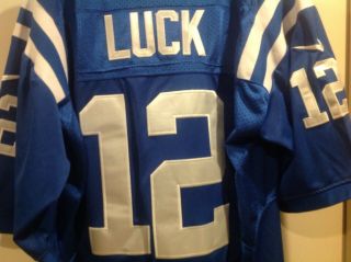 Indianapolis Colts NFL style Jersey Andrew Luck 12 6