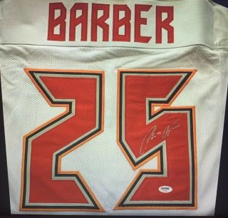 Peyton Barber Autographed Signed Jersey Nfl Tampa Bay Buccaneers Psa