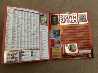 Panini World Cup 2010 South Africa: Complete In 2