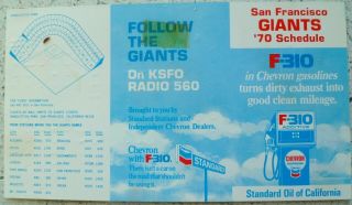 1970 San Francisco Giants Yearbook and Pocket Schedule 5