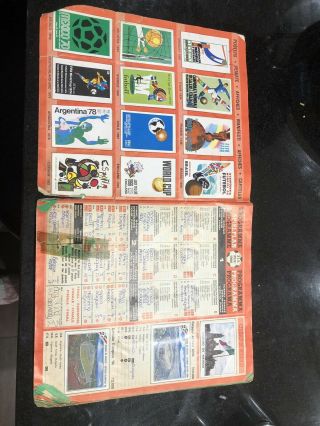 Panini Mexico 86 World Cup 1986 Football Sticker Album 100 Complete 3