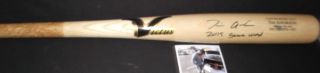 Tim Anderson Chicago White Sox Signed 2015 Game Cracked Bat