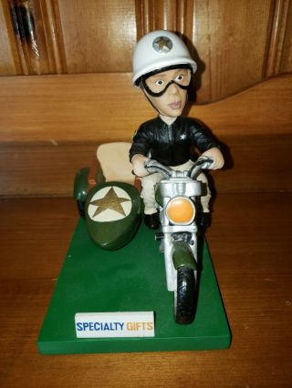 Mayberry Deputy Barney Fife On Mortorcycle Nodder/bobbing Head/bobbin Head