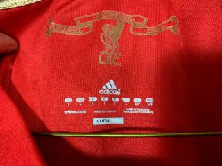 SIZE L LIVERPOOL 2011/2012 HOME FOOTBALL SHIRT JERSEY ADIDAS ADULT LARGE MENS 5