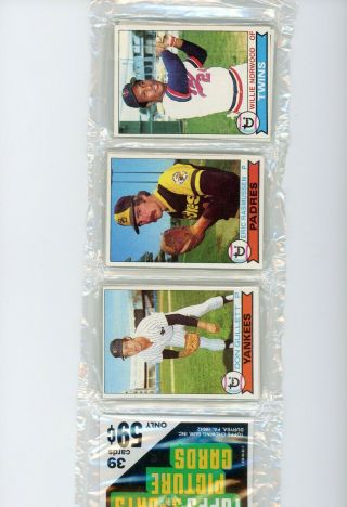 1979 Topps Baseball Rack Pack,  Possible Ozzie Smith Rc
