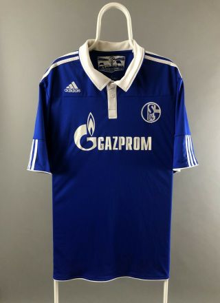 Fc Schalke 04 Home Football Shirt Adidas 2011 2012 Size Xxl Jersey Soccer