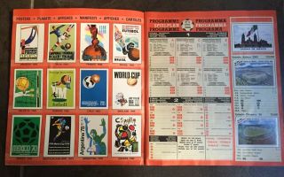 Panini Mexico 86 Sticker Album.  100 Complete.  World Cup 1986. 3