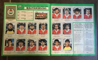 Panini Mexico 86 Sticker Album.  100 Complete.  World Cup 1986. 7