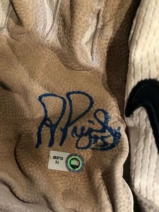 Albert Pujols Game Autographed Batting Gloves 3