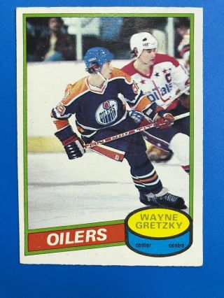 1980 - 81 O Pee Chee Opc Wayne Gretzky 2nd Year Card Edmonton Oilers 250