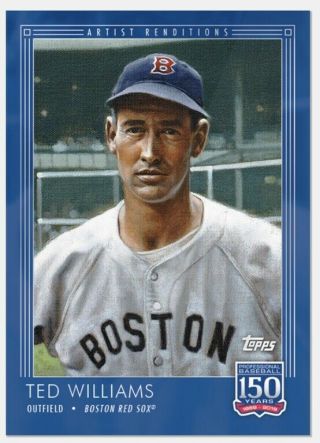 2019 Topps 150 Years Of Baseball 39 Ted Williams Pr: 1,  432 Boston Red Sox