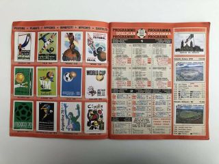 Panini Mexico 86 World Cup Sticker Album 100 Complete 3