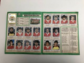 Panini Mexico 86 World Cup Sticker Album 100 Complete 8