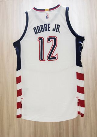 2016 - 17 Nba Meigray Authentic Game Worn Jersey Washington Wizards Kelly Oubre