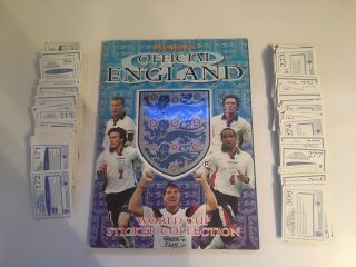 Rare Merlins England World Cup 1998 Sticker Album Complete Loose Set Of Stickers 2