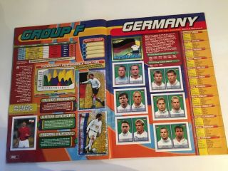 Rare Merlins England World Cup 1998 Sticker Album Complete Loose Set Of Stickers 5