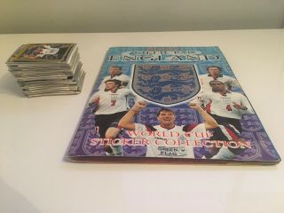Rare Merlins England World Cup 1998 Sticker Album Complete Loose Set Of Stickers 6