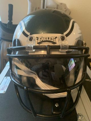 Josh Huff Eagles Game Worn Helmet