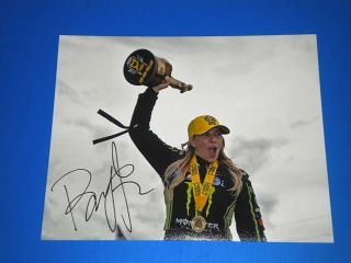 Brittany Force Nhra Driiver Signed 8x10 Photo