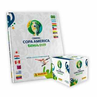 Panini Copa America 2019 Brasil Box,  Empty Hard Cover Album