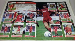 Scottish Football 1992 : Panini Sticker Album : 100 Complete 2