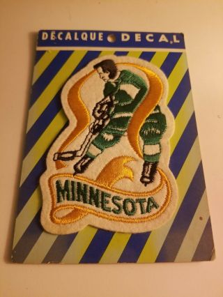 Old Minnesota North Stars Patch Nhl Old Store Stock