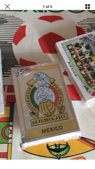 150 X Mexico 86 Panini Stickers