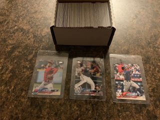 2018 Topps Update Complete Set 1 - 300 Acuna Rc,  Soto Rc,  Ohtani Rc,  Torres Rc