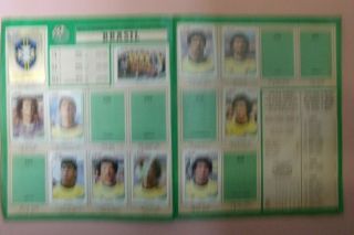 PANINI MEXICO 86 WORLD CUP FOOTBALL STICKER ALBUM 1986 SOCCER 3/4 FULL 6