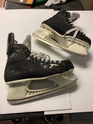 Marty Mcsorley Tacks 851 Game Nhl Skates Signed Ice Hockey Skates Memorabil
