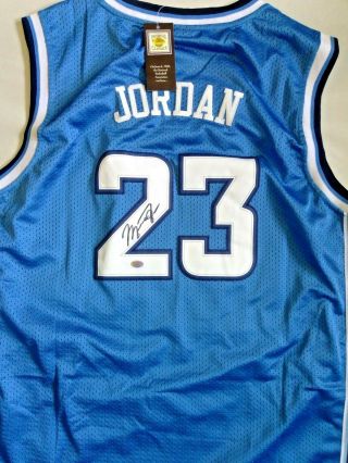 Michael Jordan Signed Jersey With
