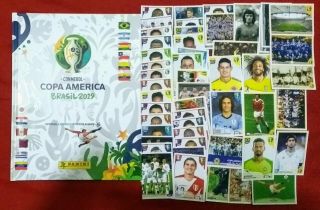 HARDCOVER PANINI Copa America 2019 Album Complete Set Stickers 4