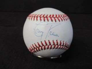 Tony Pena Signed Auto Autograph Oalb Baseball Jsa Bl107
