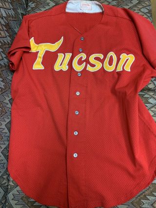 Game Worn Tucson Toros Batting Practice Jersey Size 48