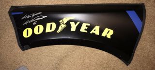 Kasey Kahne Autographed Goodyear Fender Sheetmetal Nascar Monster Energy Cup