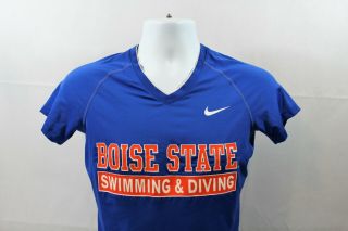 Nike Pro Combat BOISE State Swimming and Diving Medium T shirt V - Neck 2