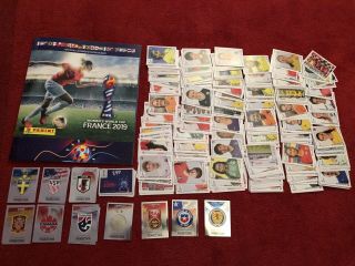 Panini Womens World Cup 2019 Sticker Album And 50 Opened Packs Of Stickers