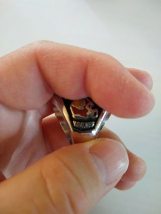 2012 Virginia Tech Hokies Player Championship Ring Russell Athletic Bowl 2