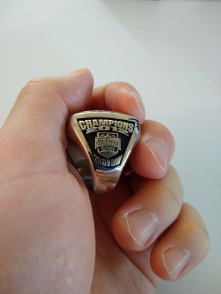 2012 Virginia Tech Hokies Player Championship Ring Russell Athletic Bowl 4