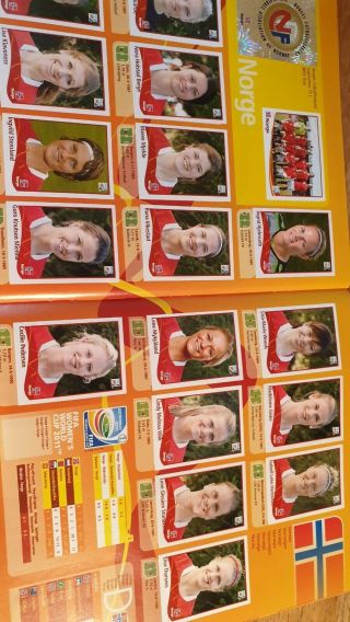 Panini Women’s World Cup 2011 immaculate no writing just 19 missing 8
