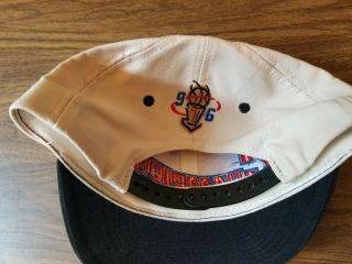 Vintage 1996 Chicago Bulls NBA Champions Stitched Snapback Cap Hat Logo Athletic 3