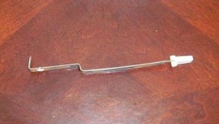 Munro Hockey Game Goalie Long Lever with knob and guide table top hockey 1960 ' s 2
