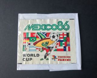 Panini World Cup Mexico 86 Sticker Packet -
